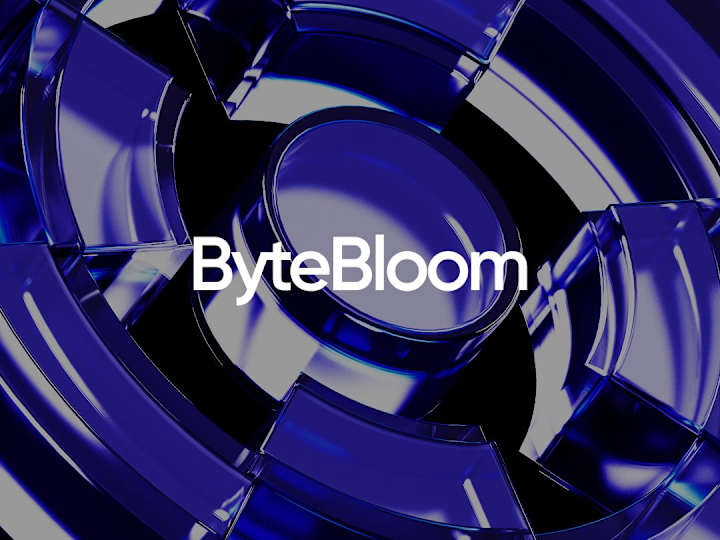 Cover image for ByteBloom 3D Logo