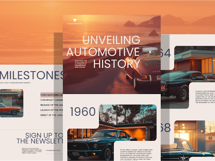 Cover image for Automotive Website Landing Page