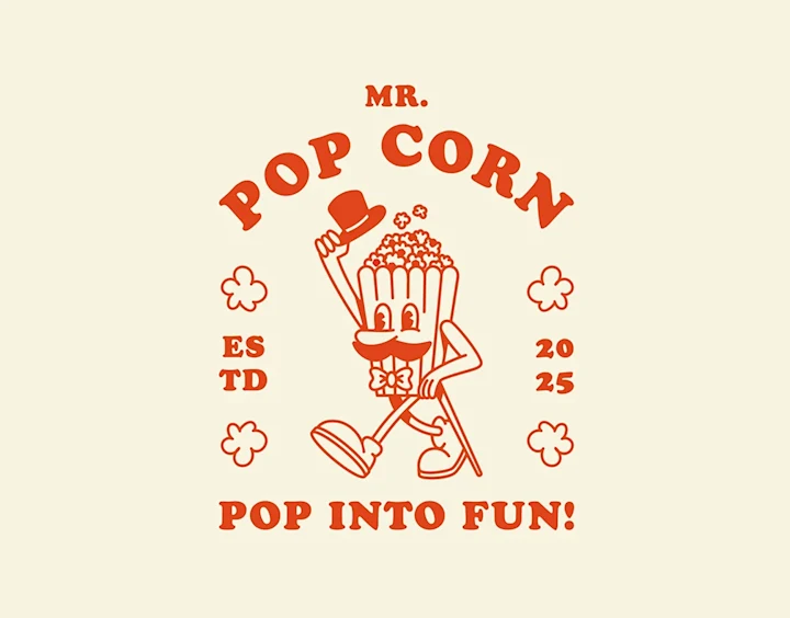 Cover image for Mr. Pop Corn Visual Identity