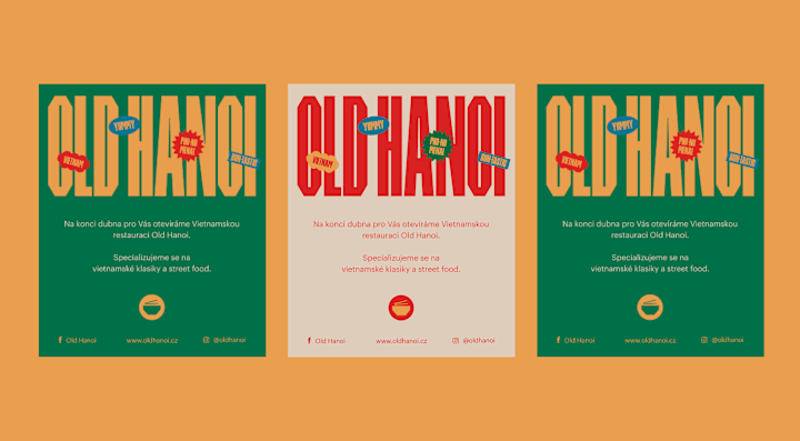 Cover image for Old Hanoi Restaurant (Visual Identity)