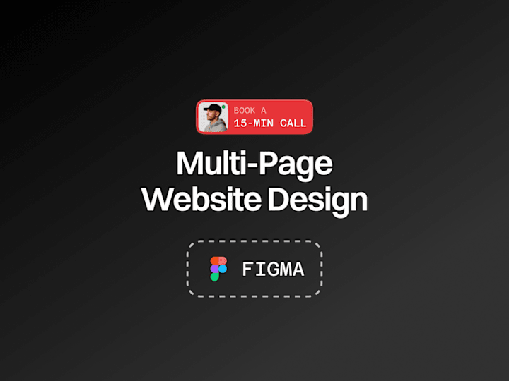 Cover image for Multi-Page Website Design