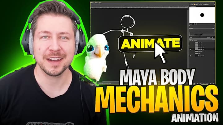 Cover image for Body Mechanics Animation Tutorial Maya - YouTube