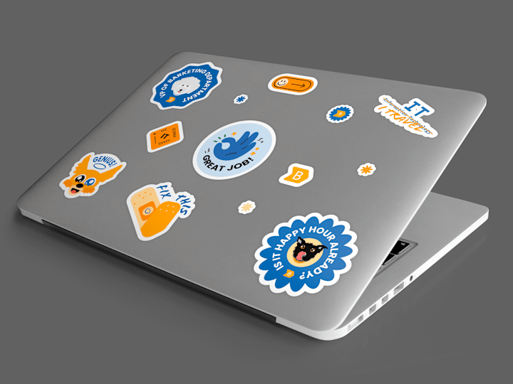 Cover image for Custom Sticker Pack Design (Social Media/Printed)