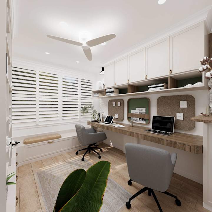 Cover image for HOME OFFICE INTERIOR DESIGN