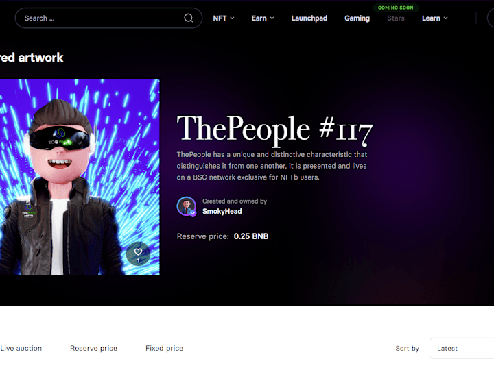 Cover image for NFT marketplace