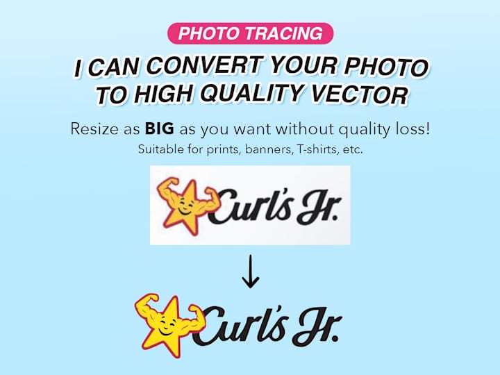 Cover image for Trace your images to high quality vector suitable for printing