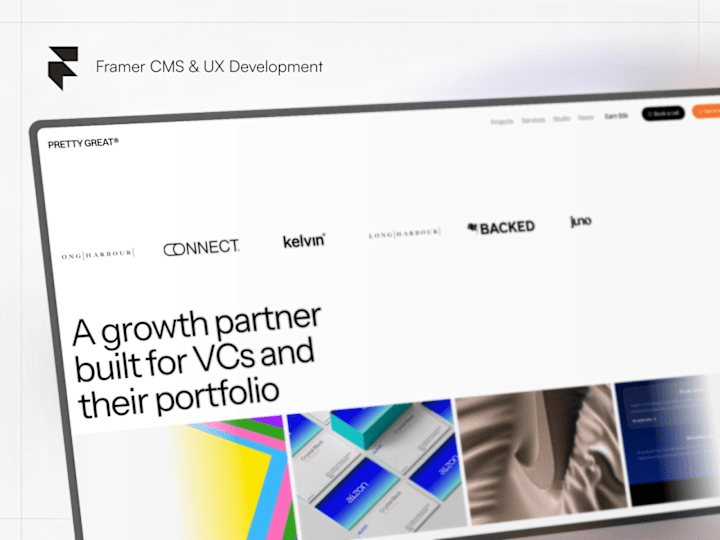 Cover image for Framer Project Upgrades — CMS, UI/UX, and more for PRETTYGREAT