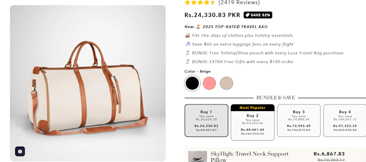 Cover image for Luux Shopify Store Revamp