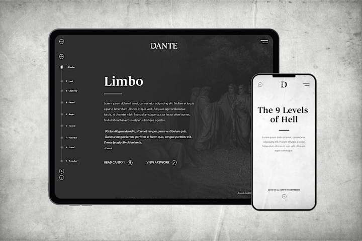 Cover image for 100 Days of Dante Branding and Web Design