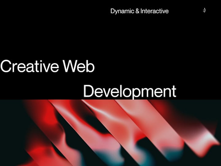 Cover image for Creative Web Development