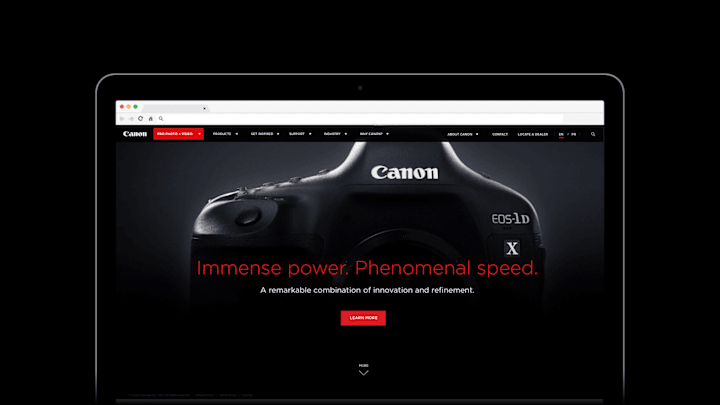 Cover image for Canon Canada Website Revitalization