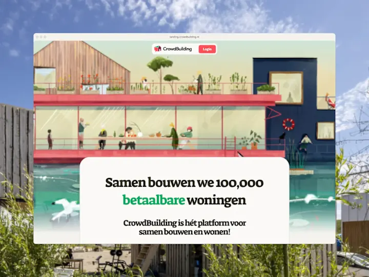 Cover image for CrowdBuilding Campaign · Webflow Design & Development