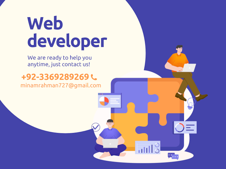 Cover image for website designing