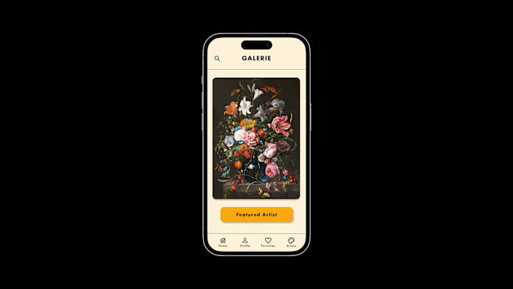 Cover image for Galerie - Mobile App