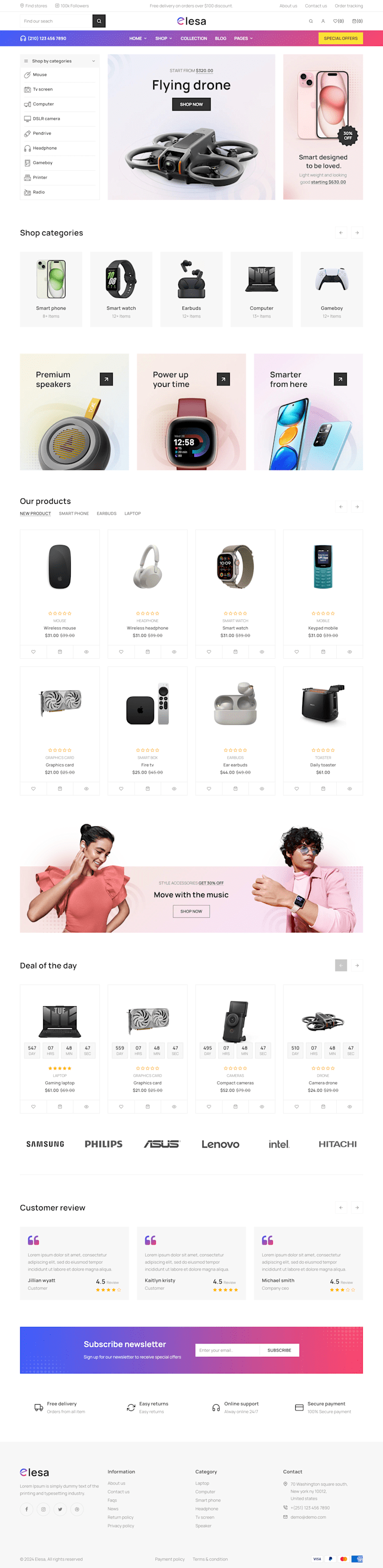 Cover image for Electronics & Gadgets Ecommerce Store