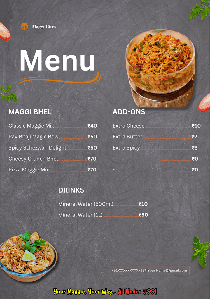 Cover image for Menu Design 