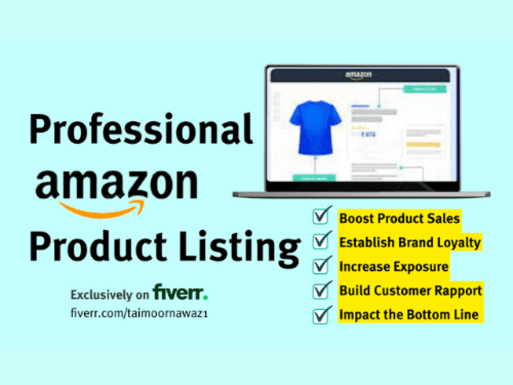 Cover image for Professional Amazon Product Listing