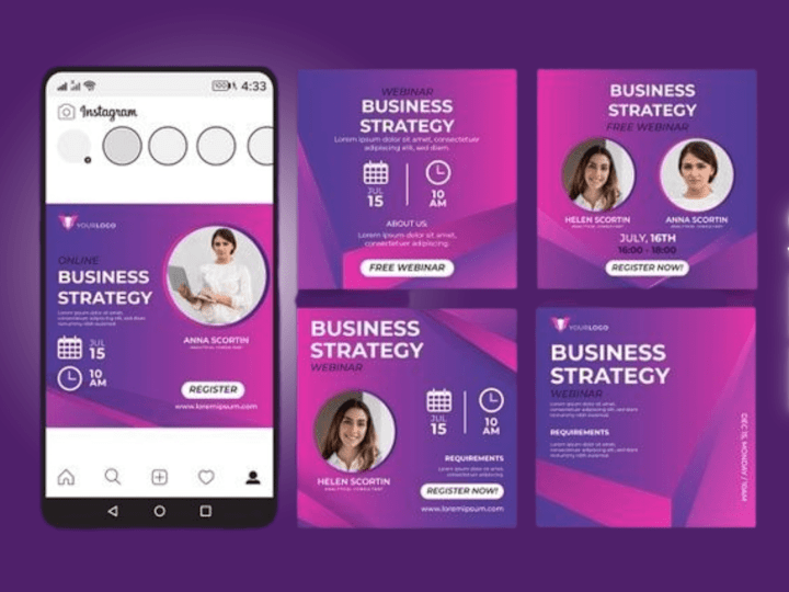 Cover image for I will design scroll stopping social media designs
