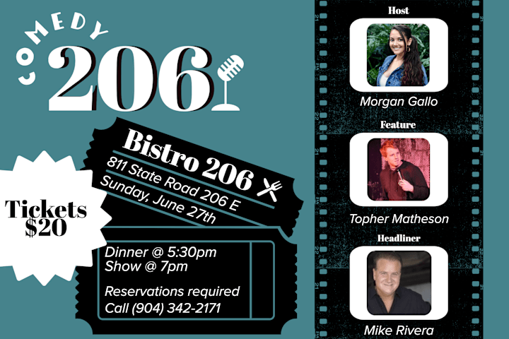 Cover image for Social Media Copy for Comedy Show