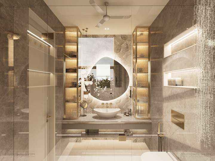 Cover image for Modern & Luxurious Hotel Bathroom