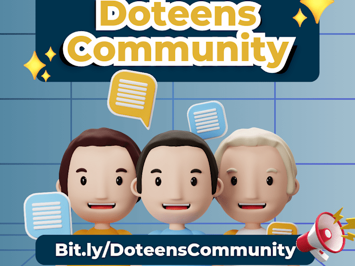 Cover image for Open Recruitment in Doteens Community 