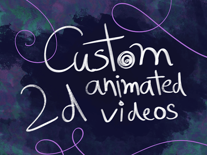 Cover image for Custom 2D Animated Videos