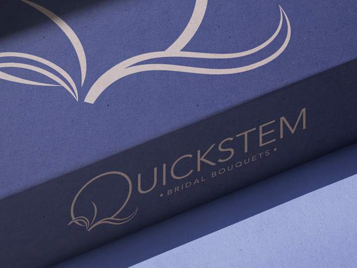 Cover image for QuickStem Bridal Bouquets: Minimal Identity, Bold Idea 