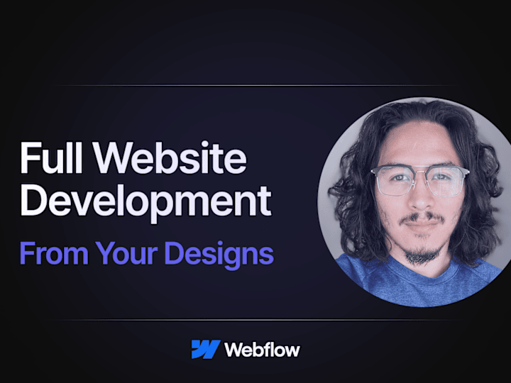 Cover image for Full Website Webflow Development From Your Designs