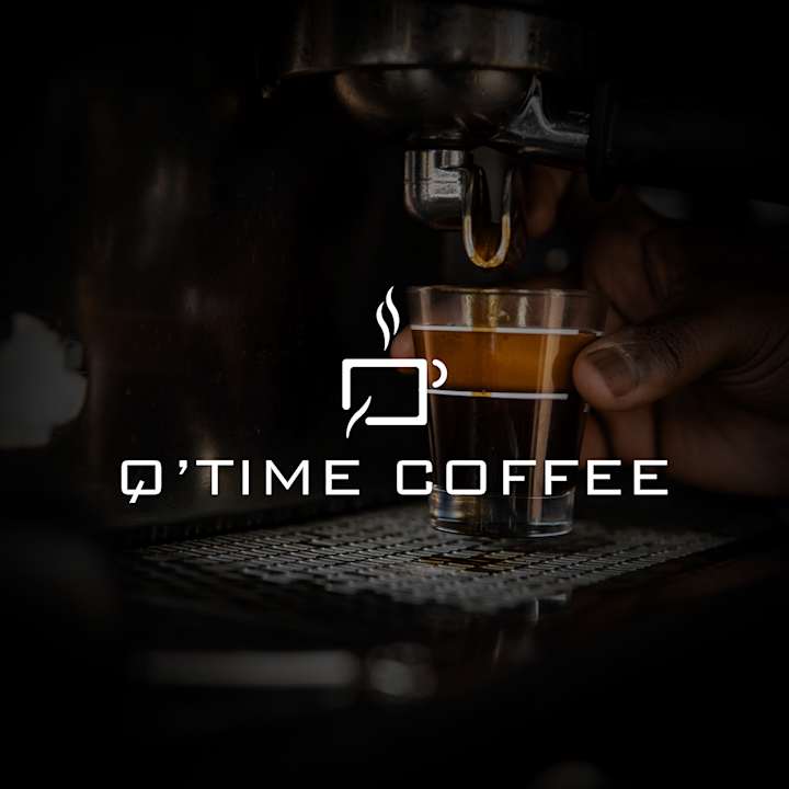 Cover image for Q'time Coffee Logo :: Behance