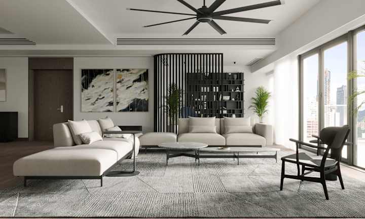 Cover image for Modern Apartment Interior Design (Hong Kong)