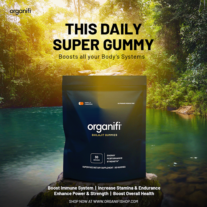 Cover image for Organifi Shilajit Social Ads :: Behance