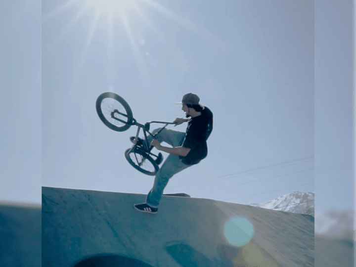 Cover image for BMX professional rider | Instagram Reel and TikTok 