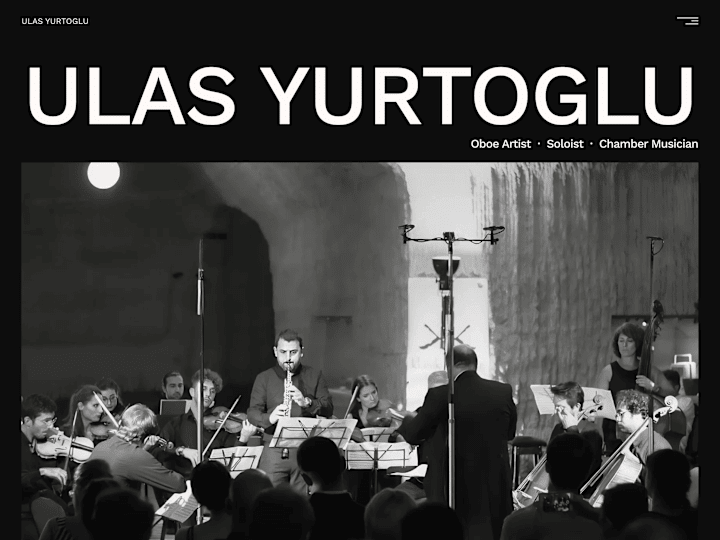 Cover image for Ulas Yurtoglu - Oboe Artist | Soloist | Chamber Musician