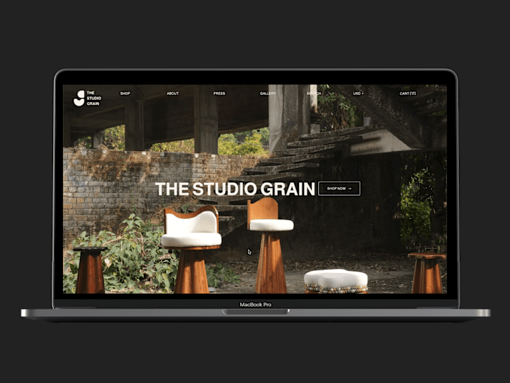 Cover image for Branding and Website Design for a Luxury Furniture Studio
