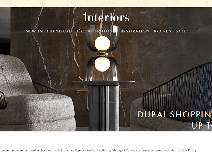 Cover image for Shopify Store Design for Home Interior Furniture