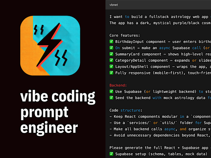 Cover image for Vibe Coding Prompt Engineer [Custom GPT]