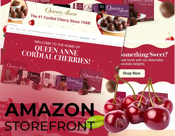 Cover image for Amazon Storefront Design - Chocolate Delights
