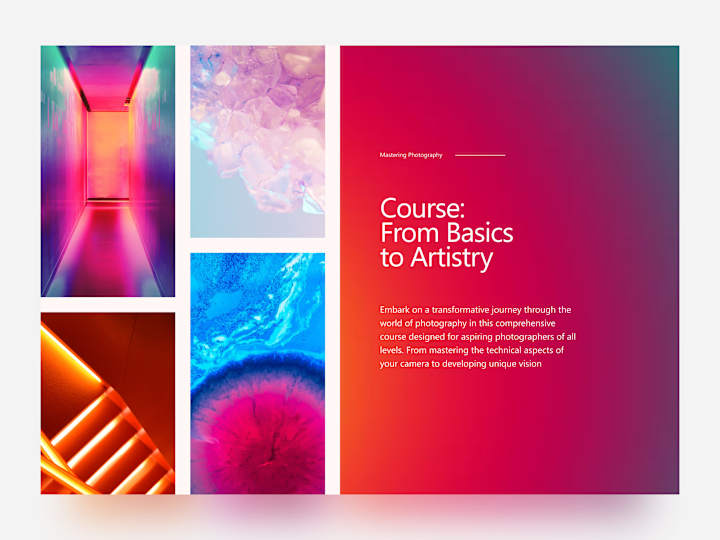 Cover image for Portfolio Landing Page & Website for selling online courses