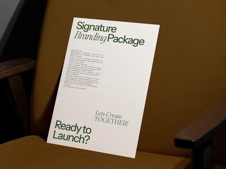 Cover image for Signature Branding Package