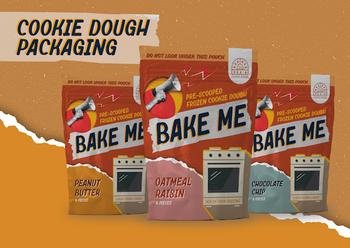 Cover image for Vintage Cookie Dough Packaging for Emerging Brand