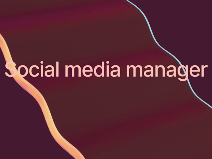 Cover image for Social media management