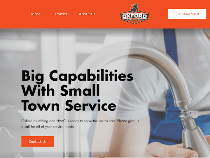Cover image for Home - Oxford Plumbing and HVAC