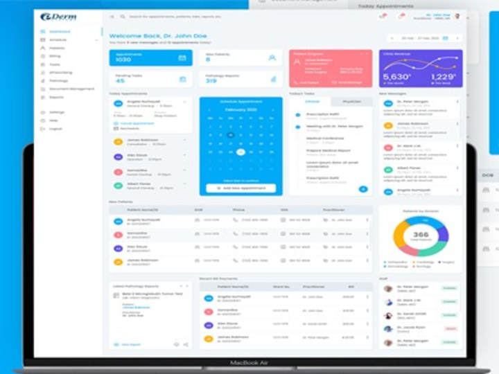 Cover image for eDerm Dashboard