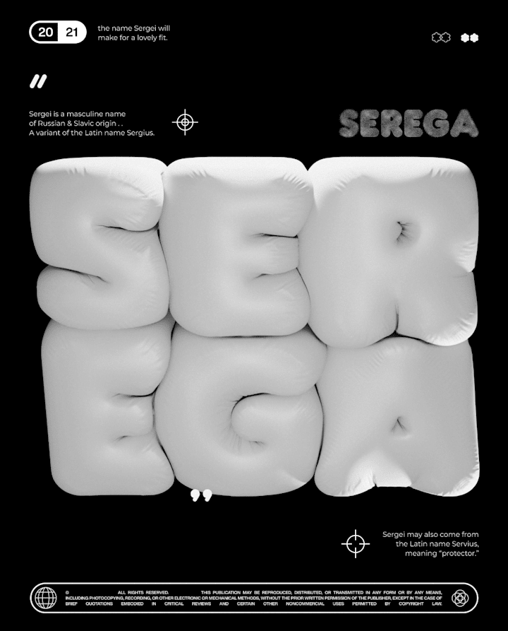 Cover image for 3d text+poster