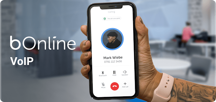 Cover image for bOnline VoIP Mobile App Design