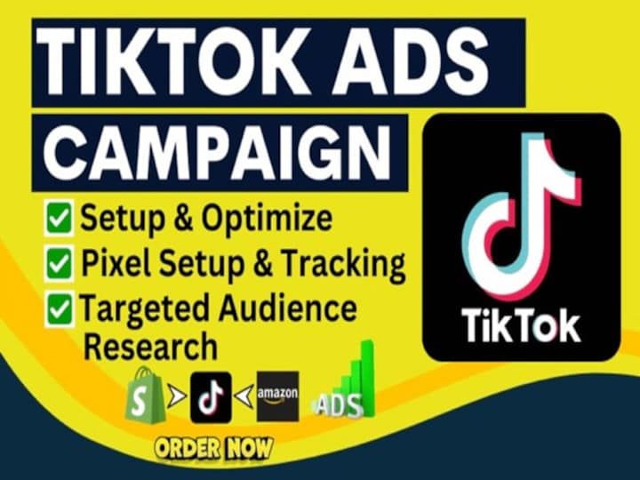 Cover image for  setup and manage Tiktok ads campaign with profitable results