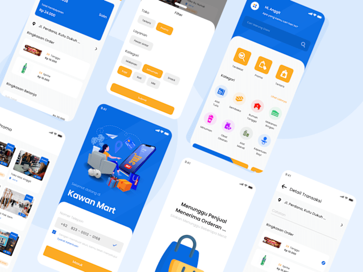 Cover image for App Design Kawan-Mart