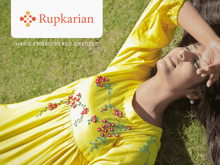 Cover image for Rupkarian Brand Identity - embroidered Dresses 