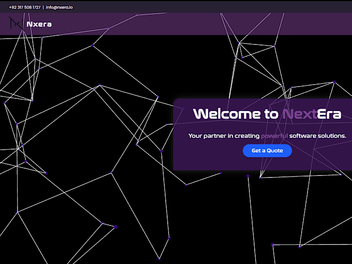Cover image for A Next.js Website