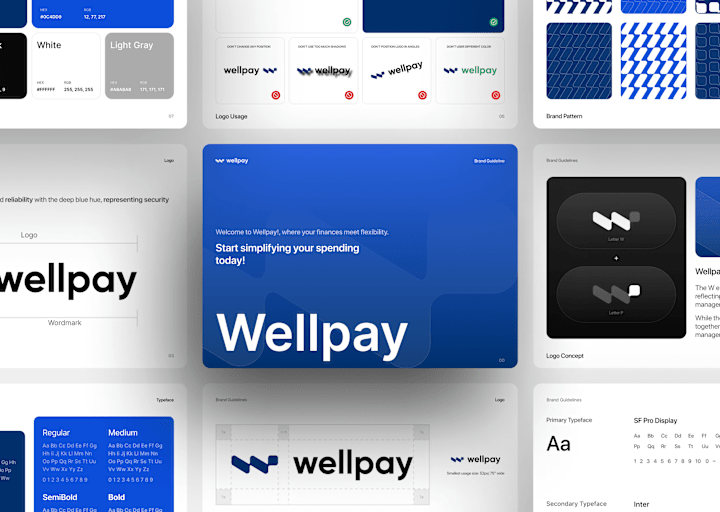 Cover image for Wellpay - Brand Guideline